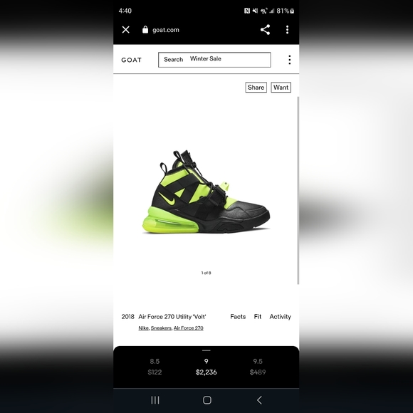 Nike air maxs 270s - Picture 2 of 6